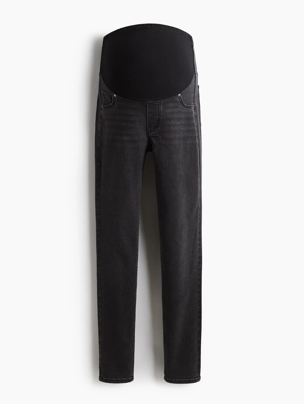 H&M Maternity Skinny Jeans Washed Black